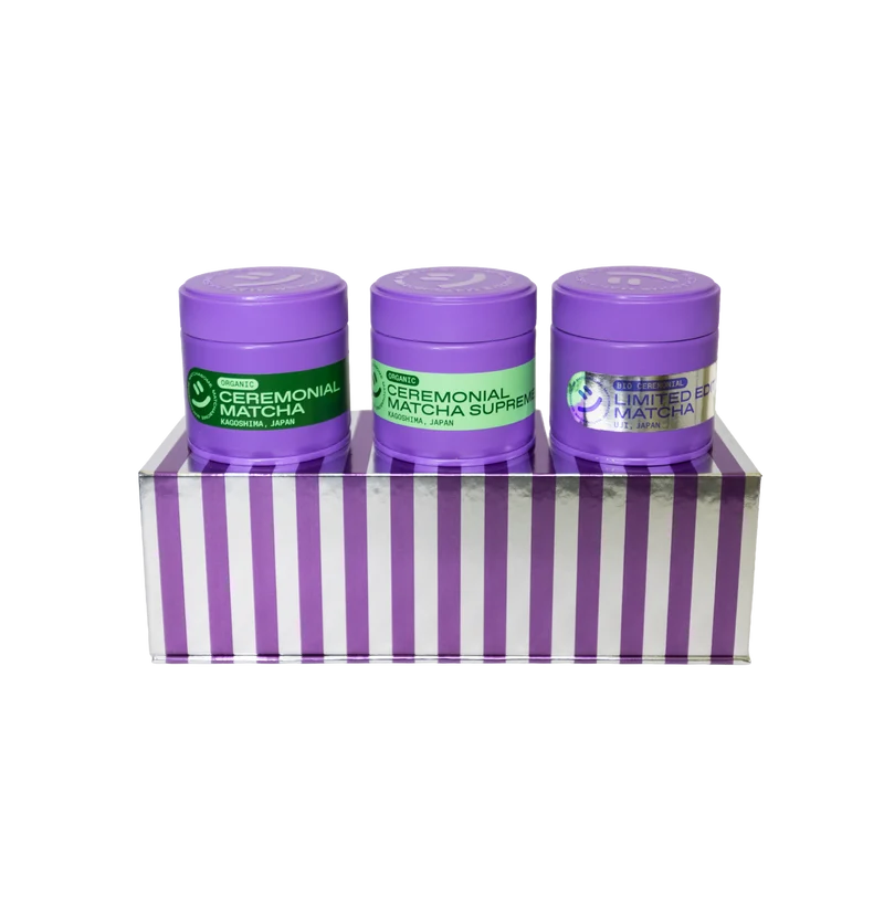 Organic Tea Tasting Gift Box - Set of Three, 3x30g