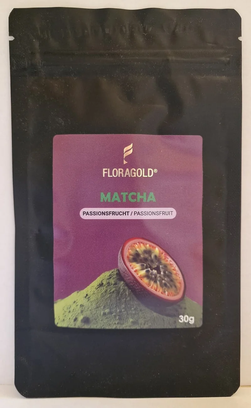 Passionfruit Matcha – aromatisierter Matcha mit Passionsfrucht
