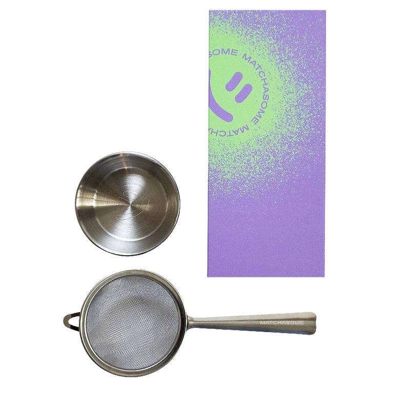 Matcha Sifter With Saucer