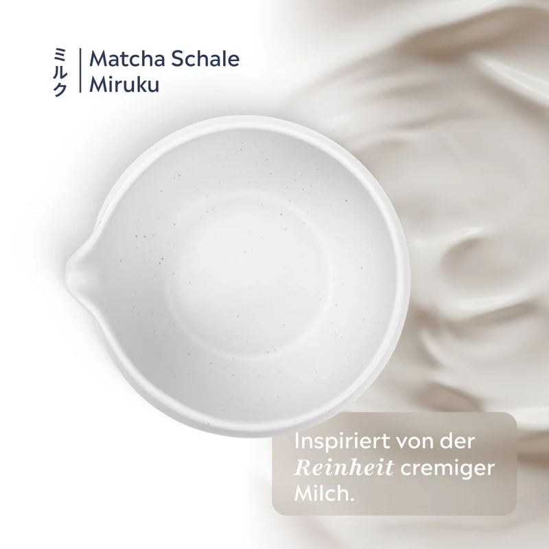 Matcha Schale mit Ausguss | Miruku