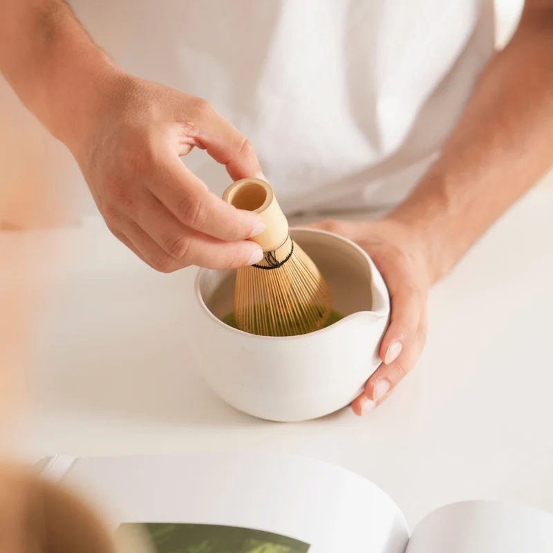 Matcha Schale mit Ausguss | Miruku
