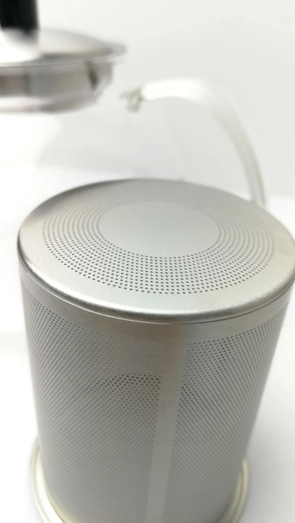 Teekanne aus Glas mit Teesieb aus Edelstahl 900ml