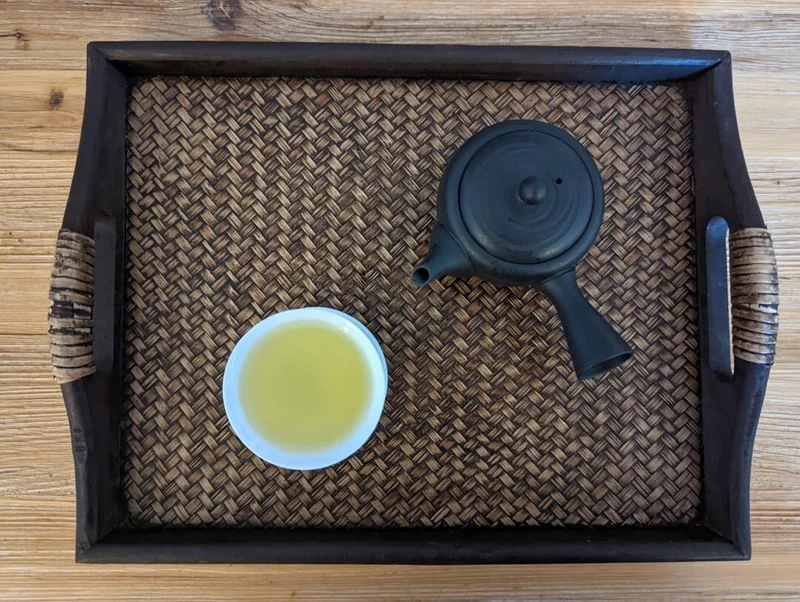 Kyusu Charcoal Black 200ml, Edelstahlsieb