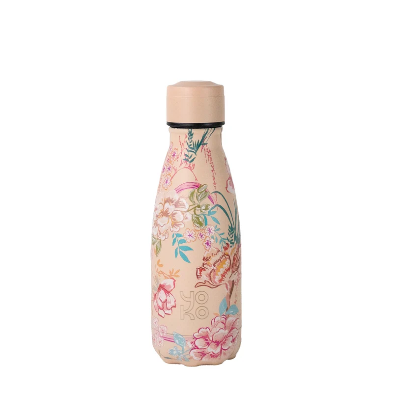 Isolierflasche Bali mit Blumenmuster – 260 ml