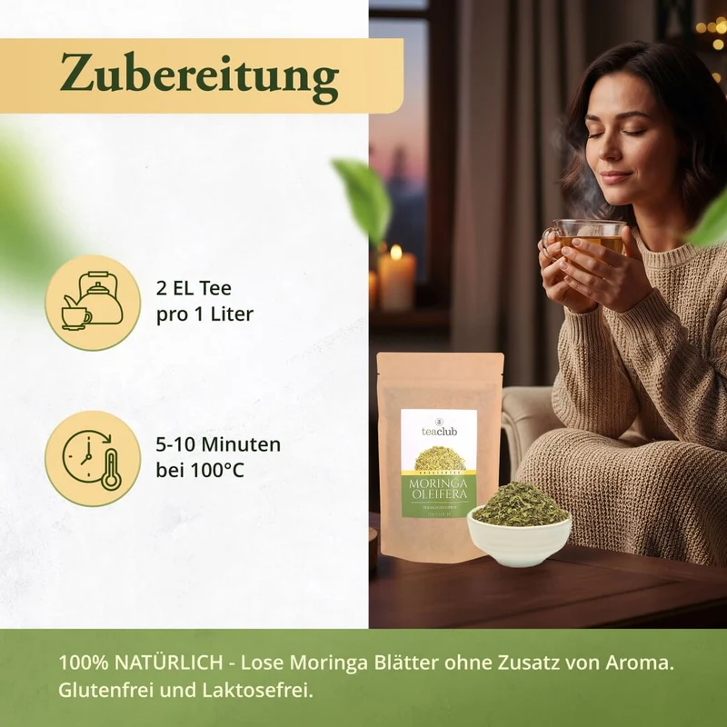 Moringa Tee (Moringa oleifera)