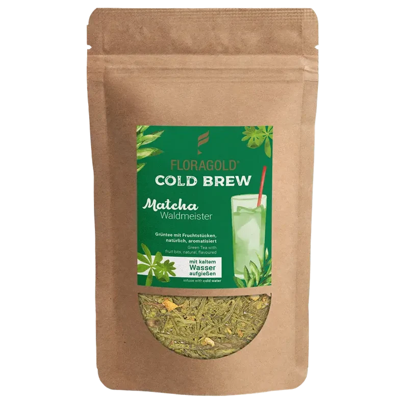 Cold Brew Matcha Waldmeister – grüner Cold Brew mit Matcha