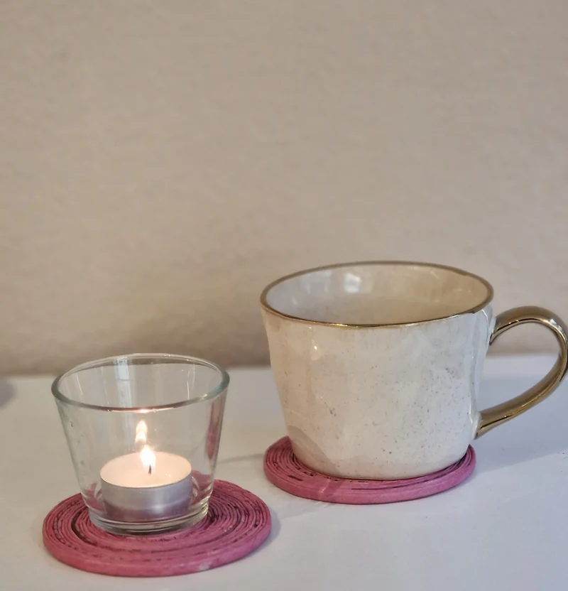 Untersetzer Pink
