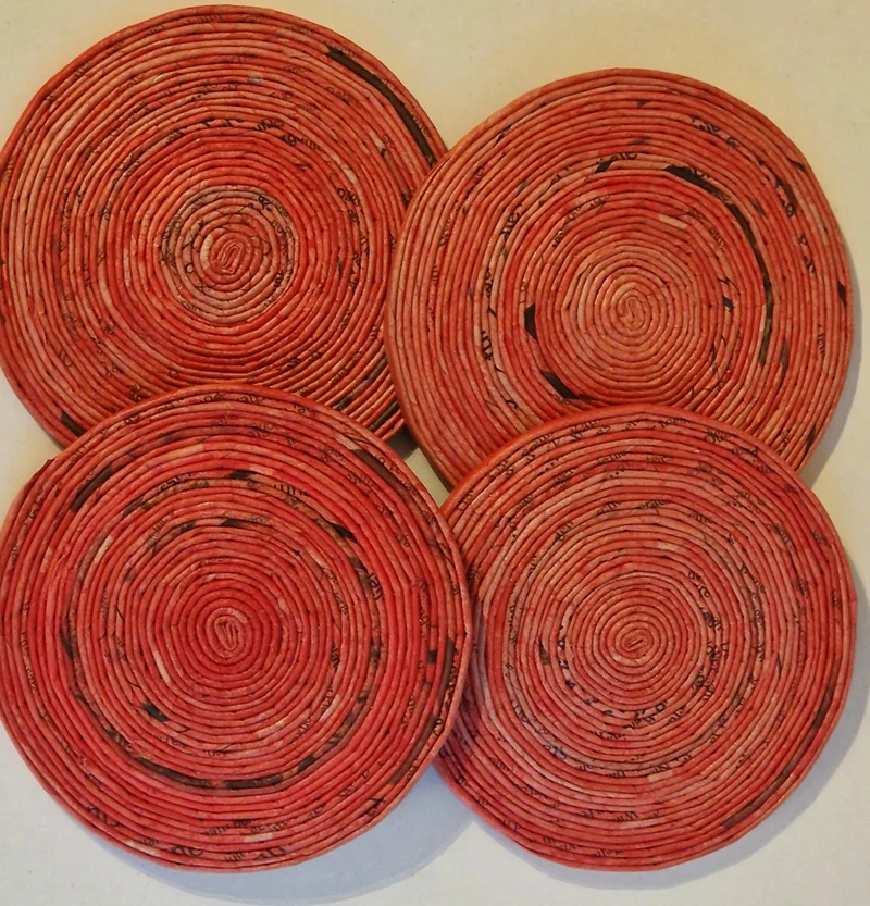 Untersetzer Rot