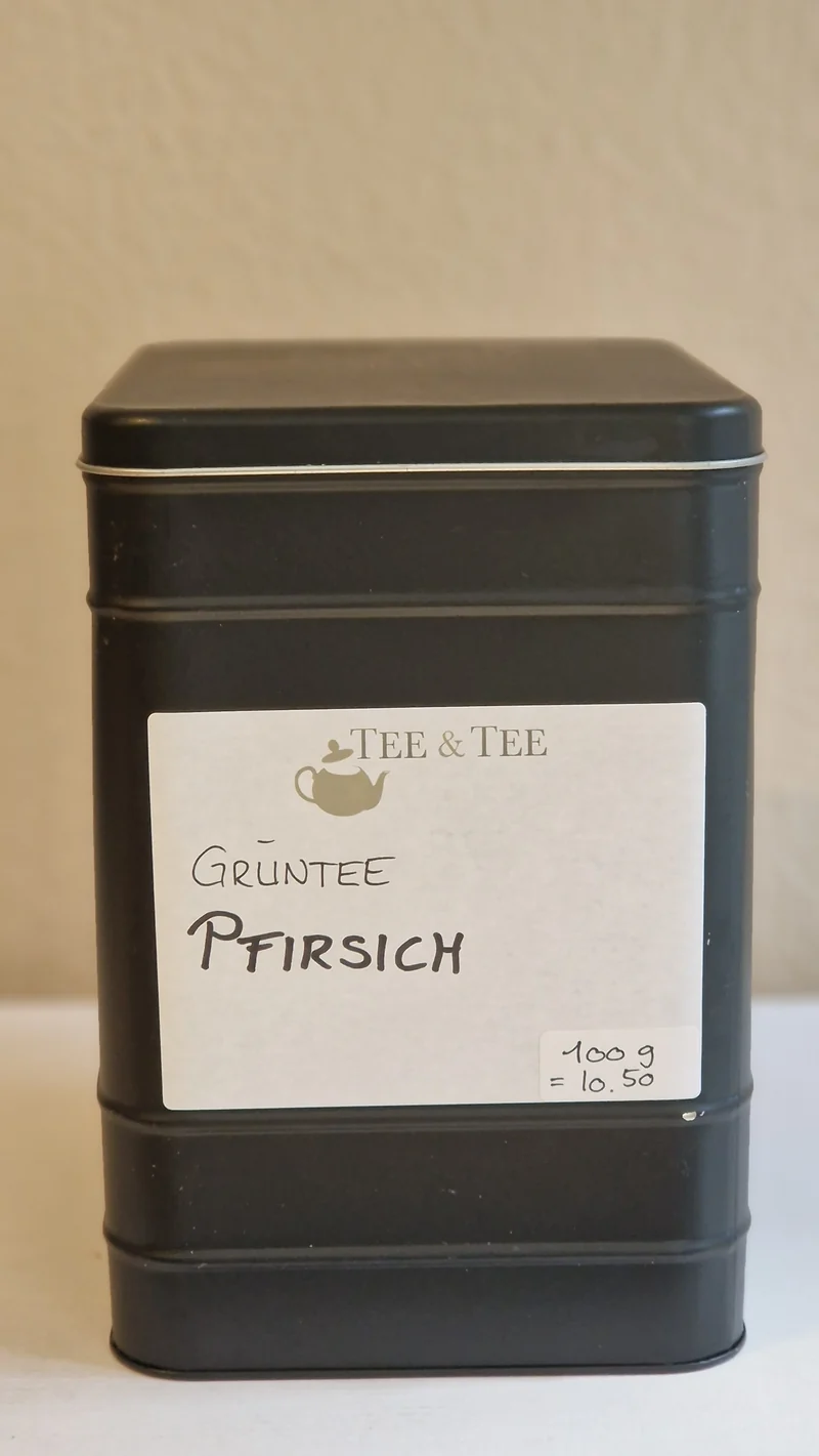 Grüntee Pfirsich