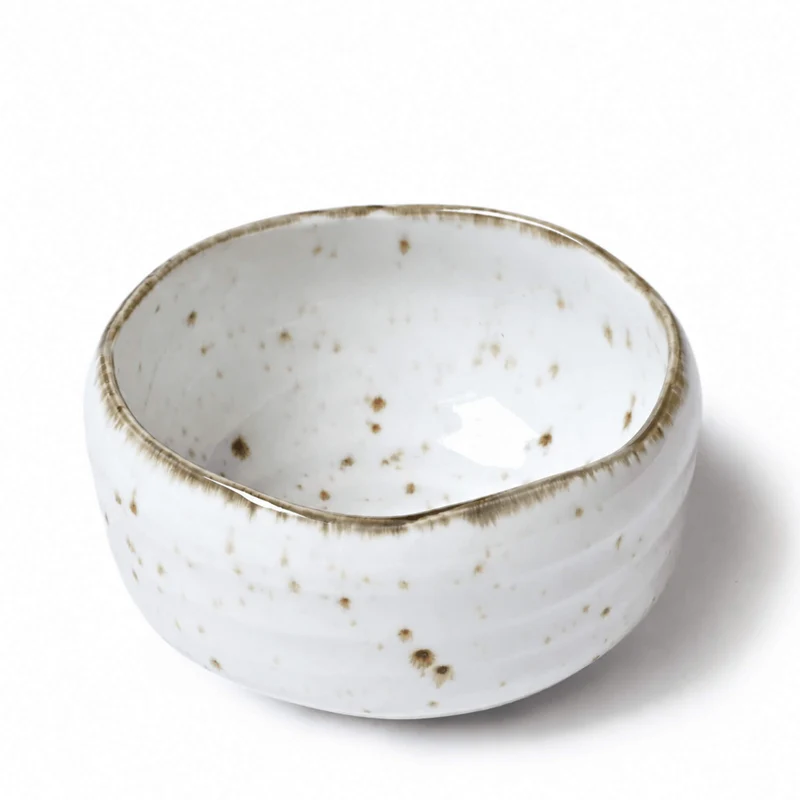 Matcha Schale NARA, Einsteiger-Chawan aus Steinzeug in Kohiki-Technik, Made in Japan