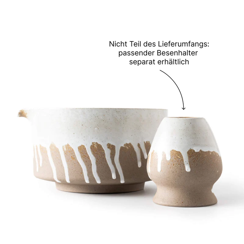 Matcha Schale SHIZUKU mit Ausgießer