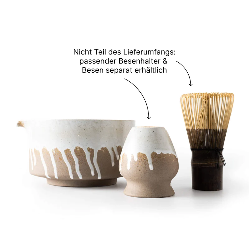 Matcha Schale SHIZUKU mit Ausgießer