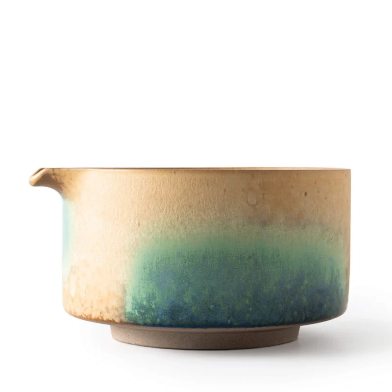 Matcha Schale AURORA mit Ausgießer