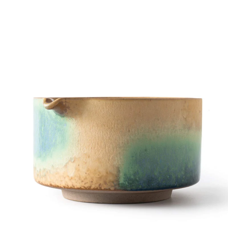 Matcha Schale AURORA mit Ausgießer