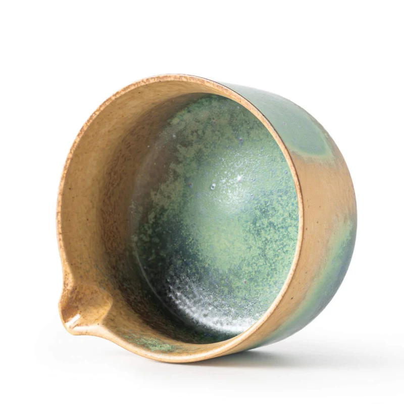 Matcha Schale AURORA mit Ausgießer