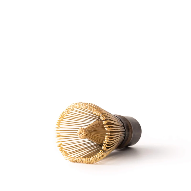 Matcha Besen, dunkler Bambus (dark bamboo, Susudake), 120 Borsten