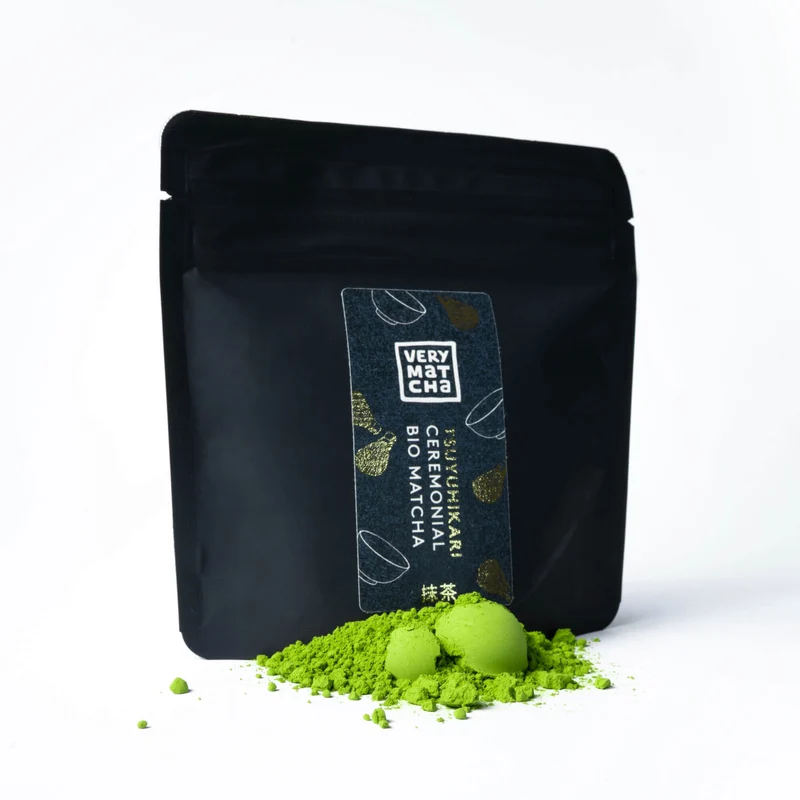 Bio Matcha TSUYUHIKARI Ceremonial Grade, 30g