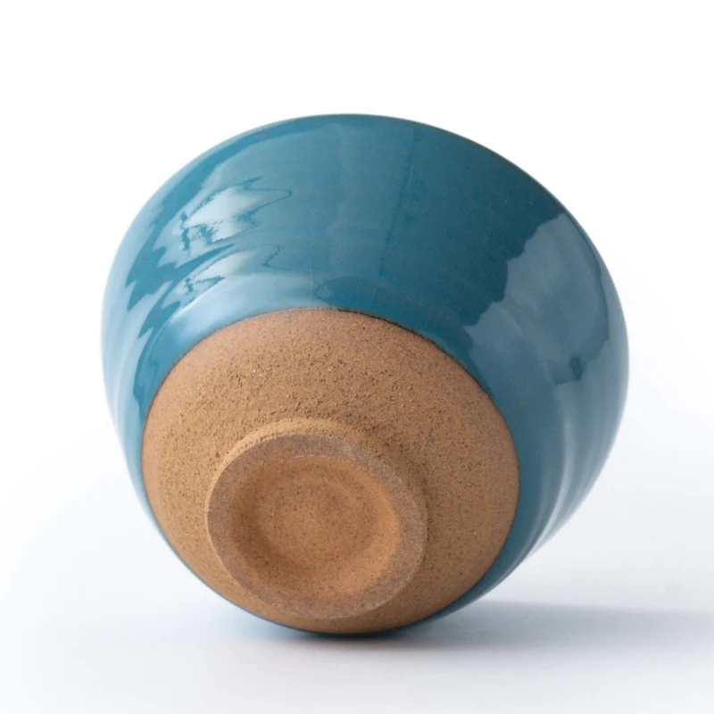 Matcha Schale SHINKAI: Chawan mit tiefblauer Glasur, Made in Japan