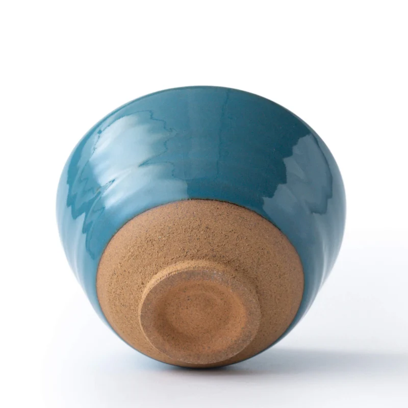 Matcha Schale SHINKAI: Chawan mit tiefblauer Glasur, Made in Japan