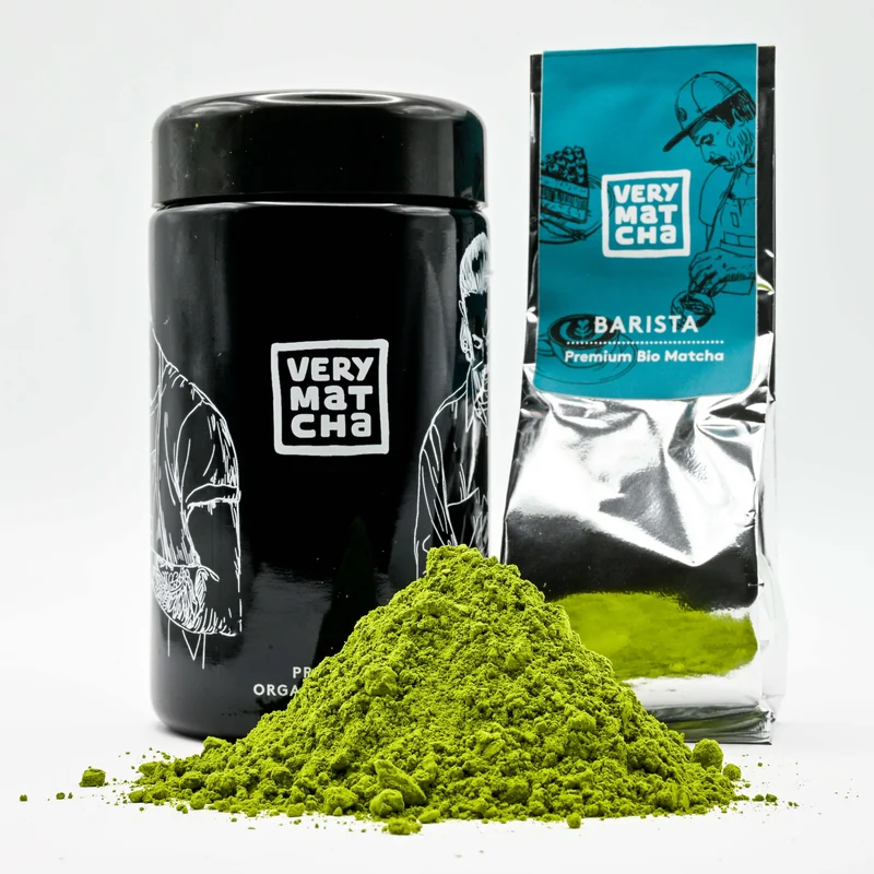 Bio Matcha BARISTA 30g im Violettglas