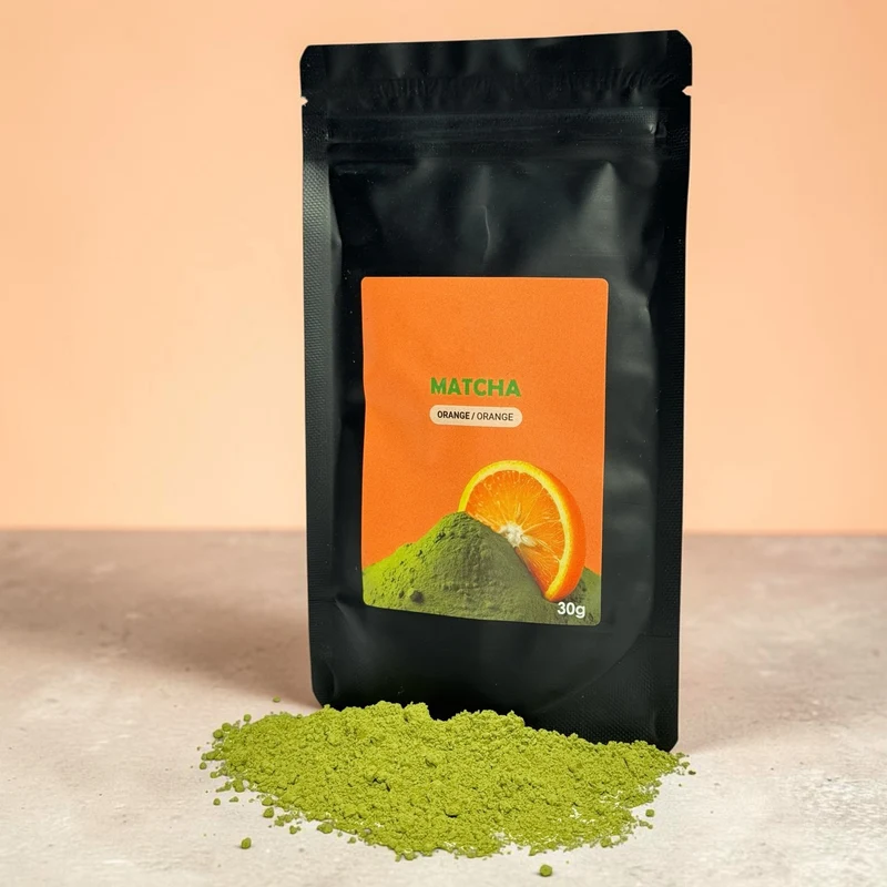 Matcha Orange natürlich