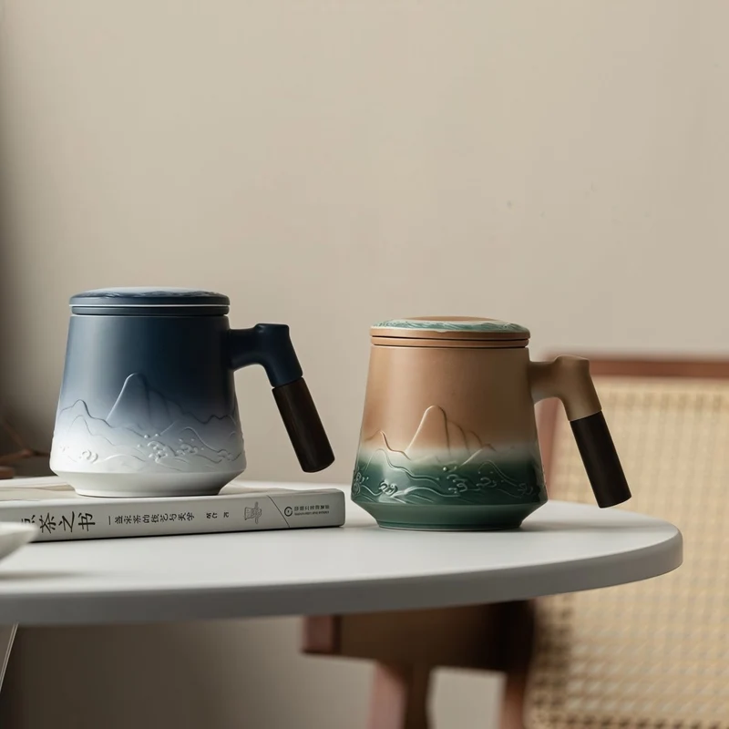 Kiln-Change Office Reise-Teebecher mit Teesieb