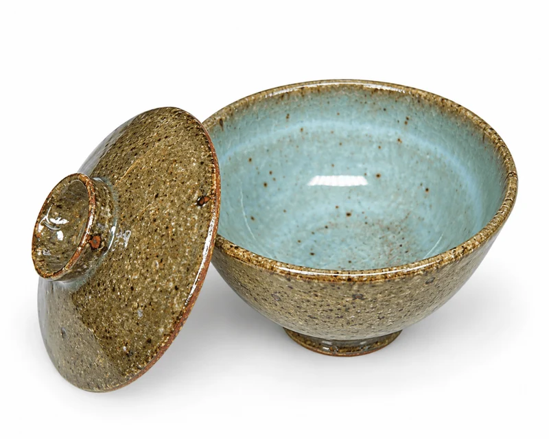 Erde & Jade - Koishiwara-yaki japanische handgemachte Shiboridashi Gaiwan 80ml
