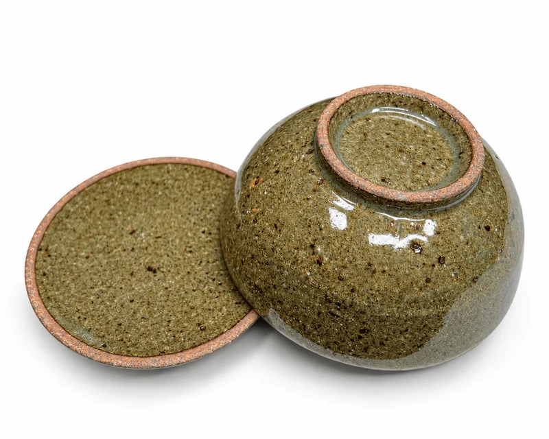 Erde & Jade - Koishiwara-yaki japanische handgemachte Shiboridashi Gaiwan 80ml
