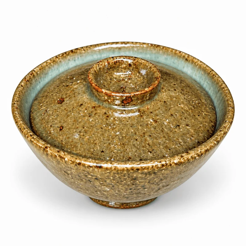Erde & Jade - Koishiwara-yaki japanische handgemachte Shiboridashi Gaiwan 80ml