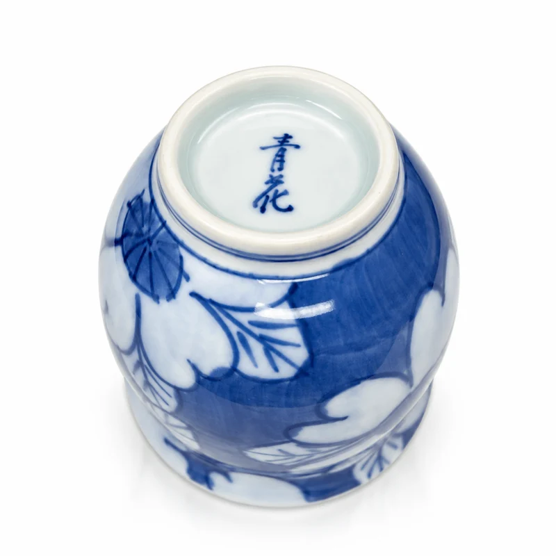 Arita-yaki Sometsuke Illustrierte Porzellan-Teetassen-Kollektion 100-120 ml