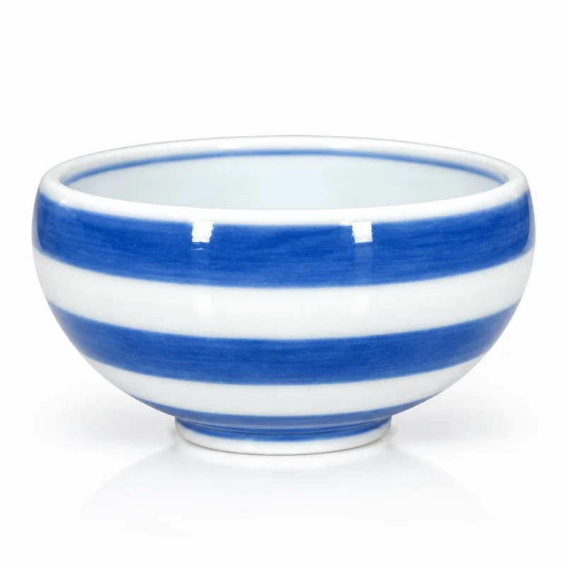 Arita-yaki Sometsuke Illustrierte Porzellan-Teetassen-Kollektion 100-120 ml