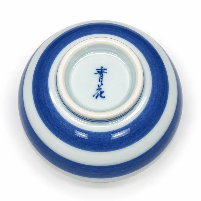 Arita-yaki Sometsuke Illustrierte Porzellan-Teetassen-Kollektion 100-120 ml