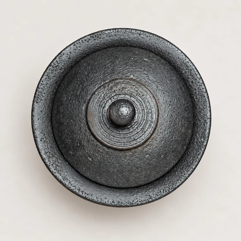 Antike Erde – japanisches handgemachtes Shigaraki-Yaki Hohin Gaiwan