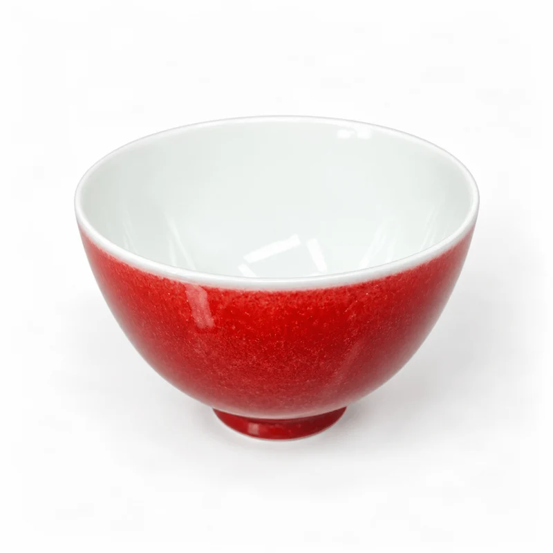 Langhong-Teetasse – Legendäres Kupferrot aus Jingdezhen