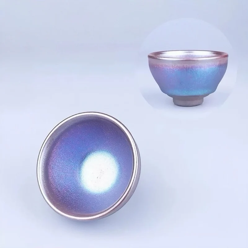 Jianzhan Tenmoku Regenbogen-Teetasse 50 ml