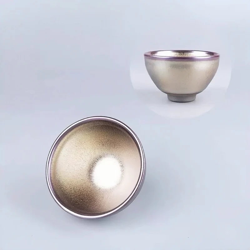 Jianzhan Tenmoku Regenbogen-Teetasse 50 ml