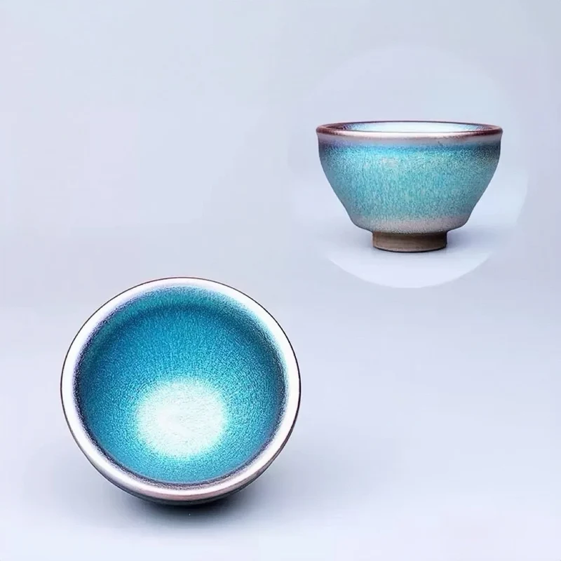 Jianzhan Tenmoku Regenbogen-Teetasse 50 ml