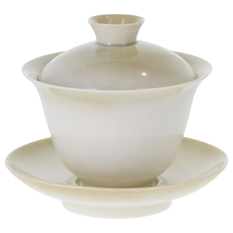 Gaiwan Minho mit Pflanzenasche-Glasur