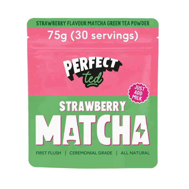 strawberry matcha powder