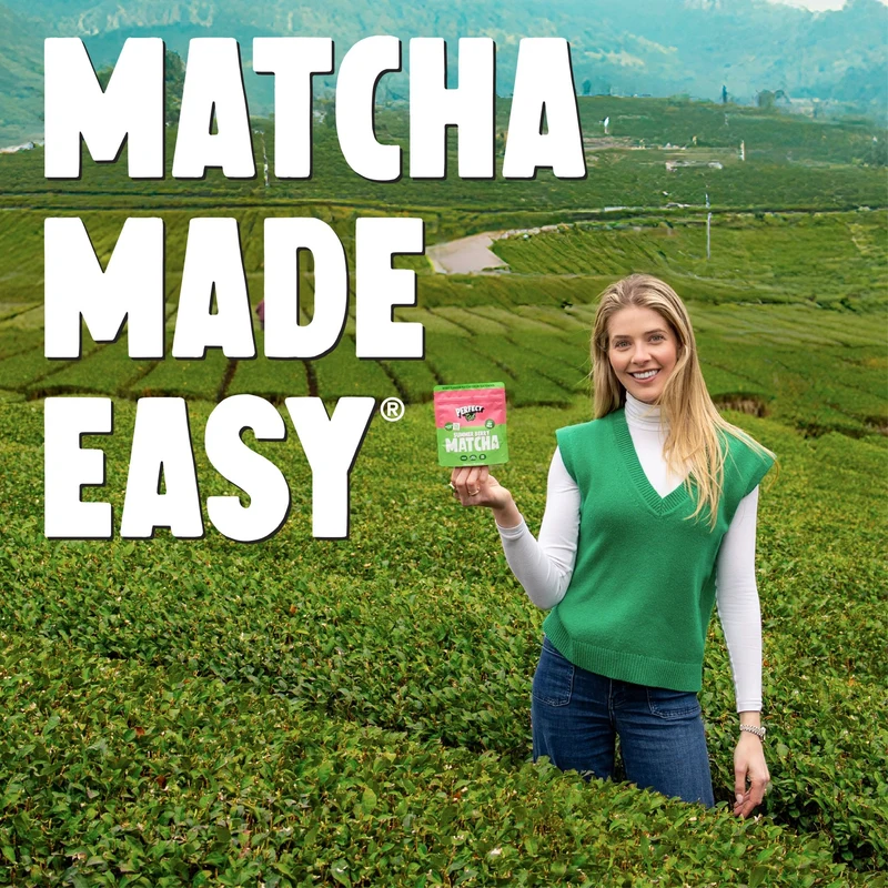 strawberry matcha powder