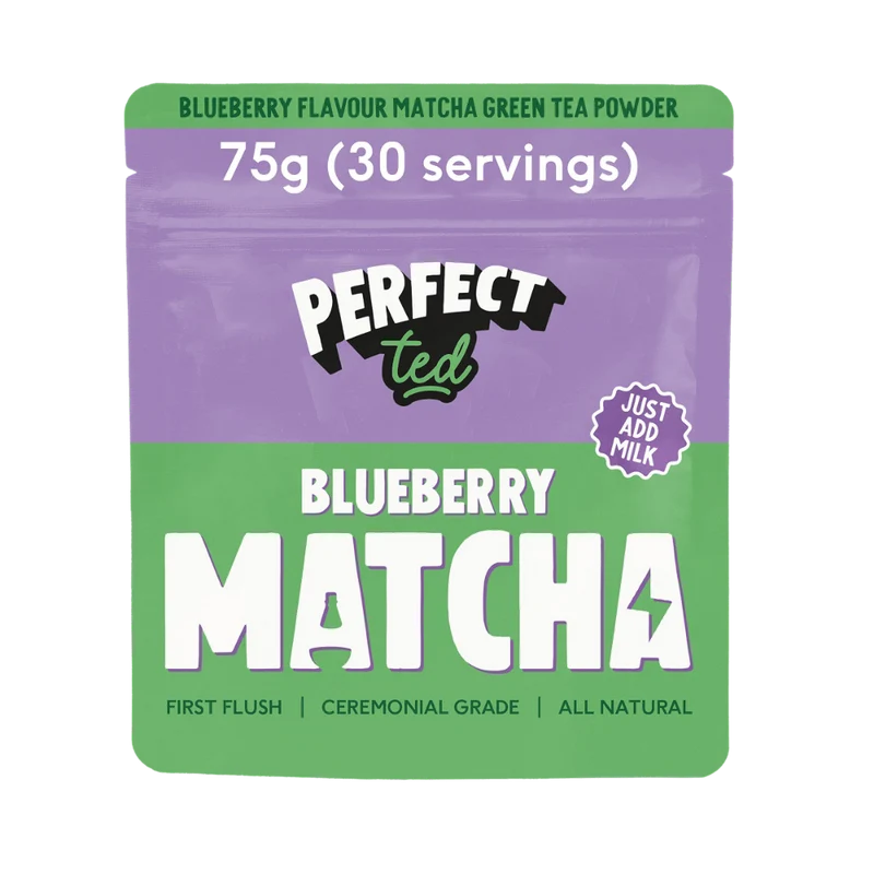 blueberry matcha powder