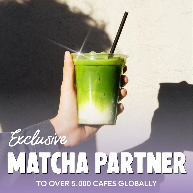 blueberry matcha powder