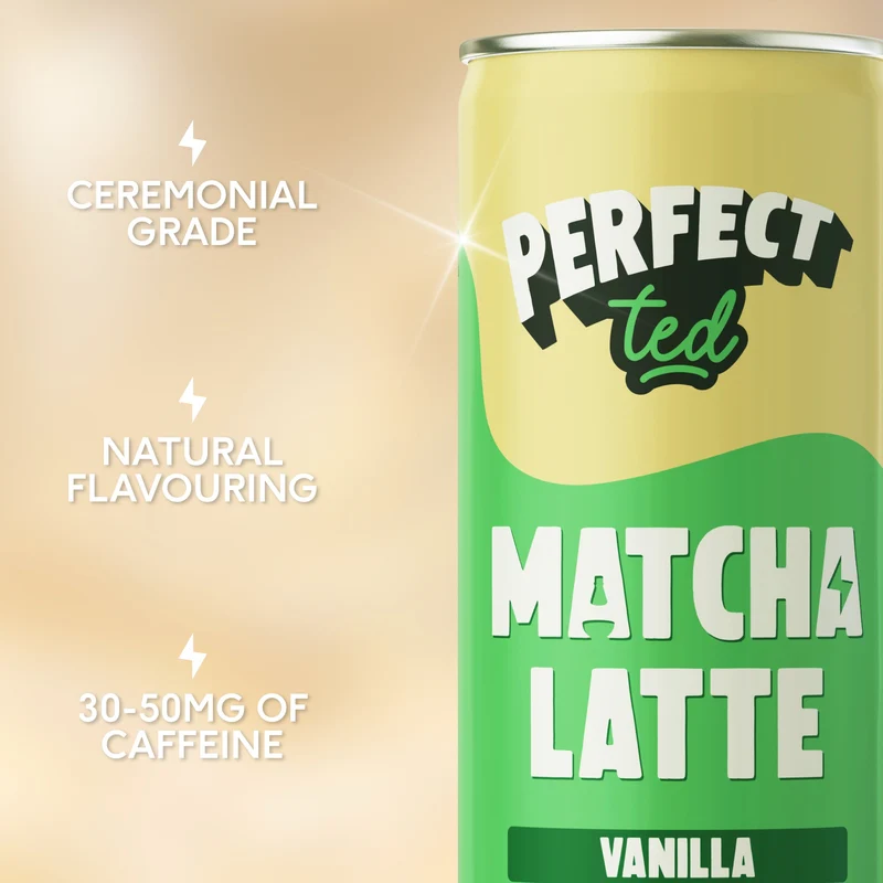 vanilla oat matcha latte