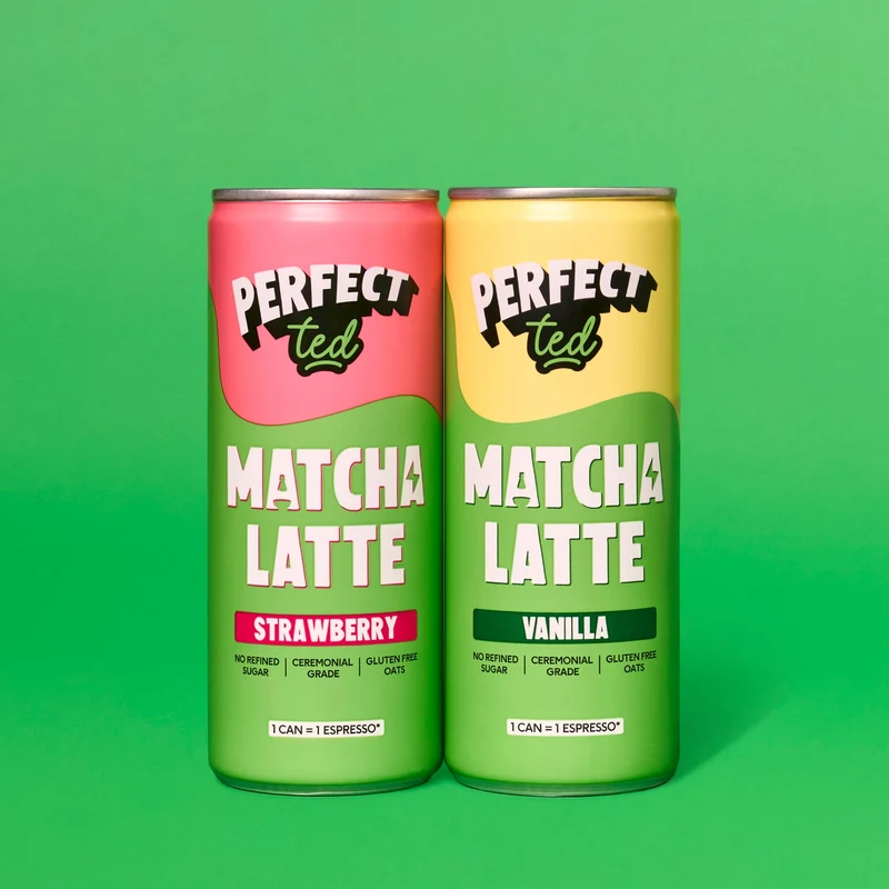 vanilla oat matcha latte