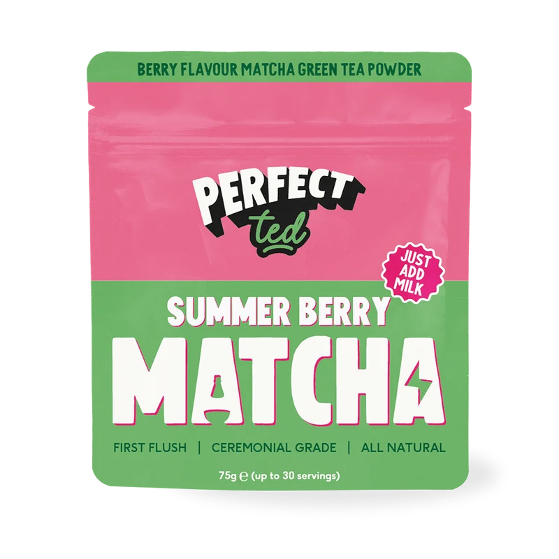 summer berry matcha powder