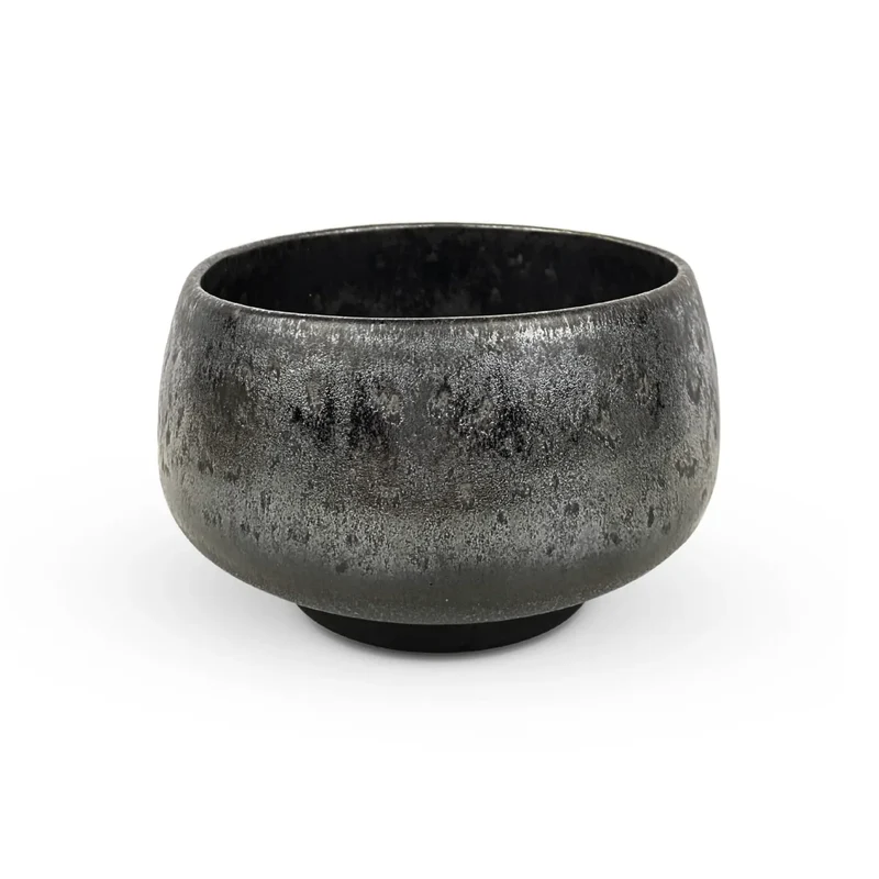 Matcha Schale (Chawan) Kurogane | Schwarz