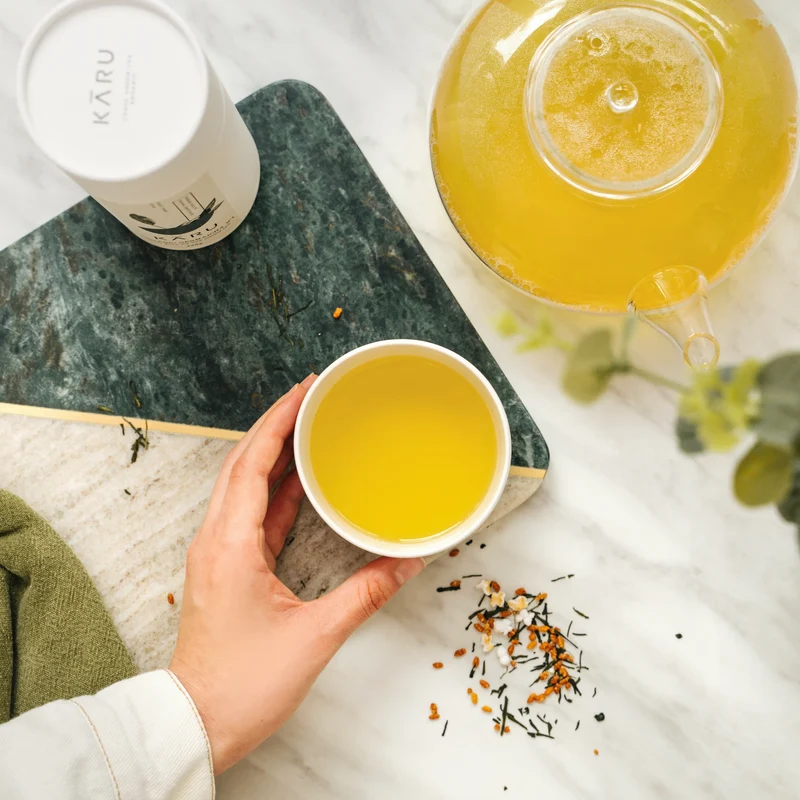 Genmaicha N°01 - Premium Bio Grüntee mit geröstetem Reis (120g)