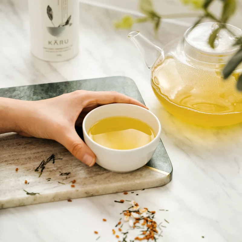 Genmaicha N°01 - Premium Bio Grüntee mit geröstetem Reis (120g)