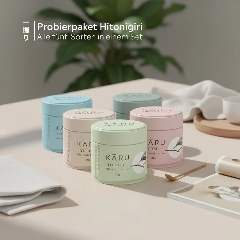 Bio Matcha Probierpaket Hitonigiri (5x30g)