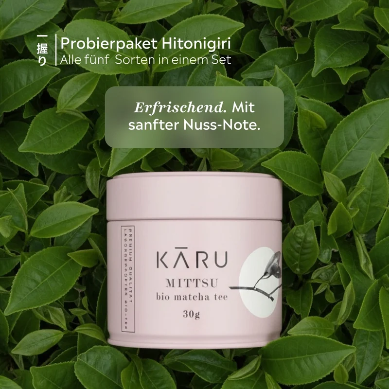 Bio Matcha Probierpaket Hitonigiri (5x30g)